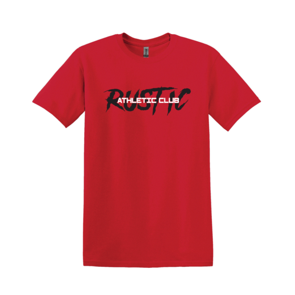 Rustic Graffiti T-Shirt Red