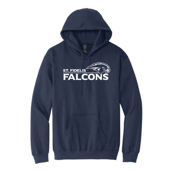 Falcons Navy Hoodie Solid Design