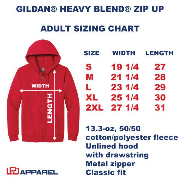 St. Timothy Navy Zip Up - Image 3