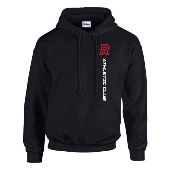 Rustic Vertical Athletic club Hoodie Black