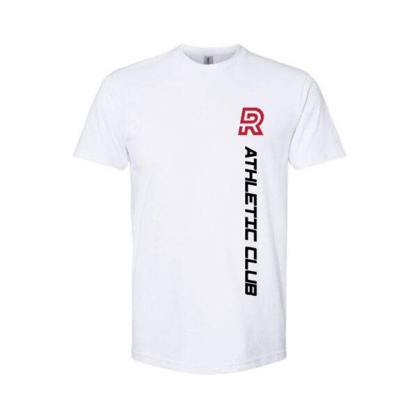 Rustic Vertical Athletic club  T-shirt White