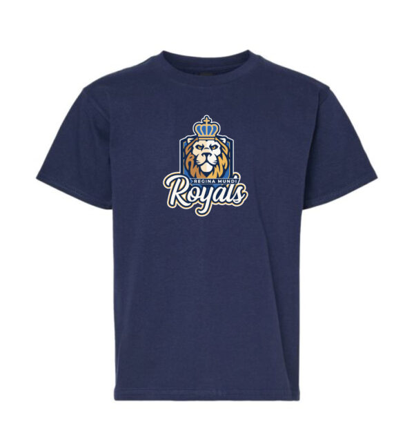 Regina Mundi T-shirt with mascot logo