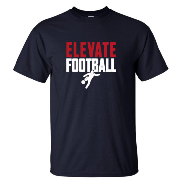 Elevate Red & White T Shirt