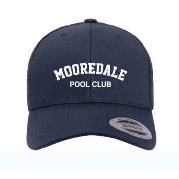 Mooredale Pool Club Navy Hat