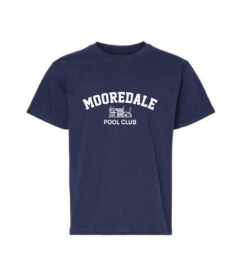 Mooredale Pool Club Navy T Shirt